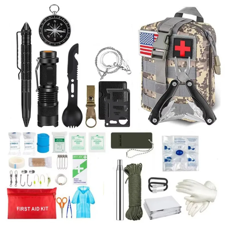 Bivy Bag Emergency - Survival Erste-Hilfe-Set Survival Komplettset Molle Outdoor