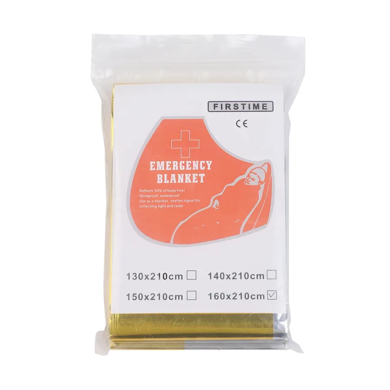 Survival Blanket Reflective - Nützliche Decke für Bergsteigen, Mylar, reflektierend,