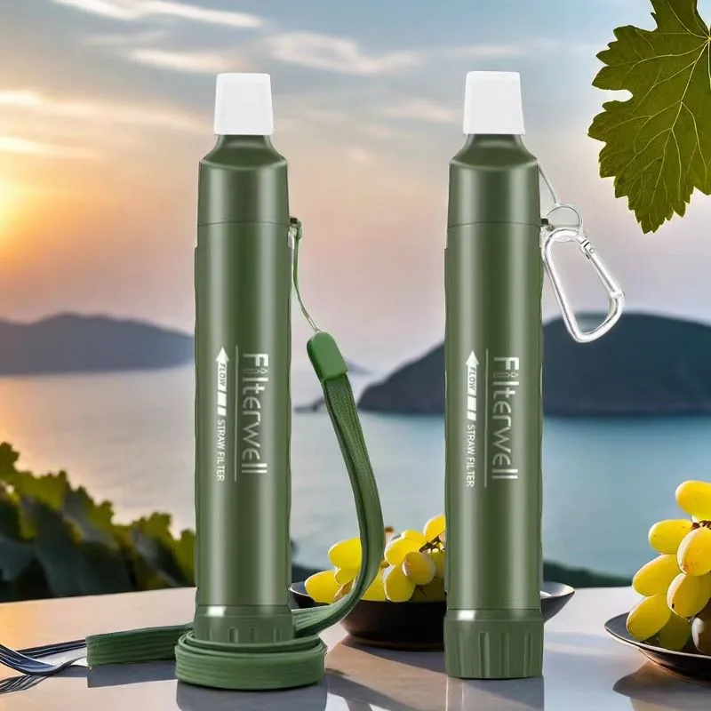 Water Purification Straw - Filterwell Personal Camper Wasserreiniger Filterstroh Tragbare