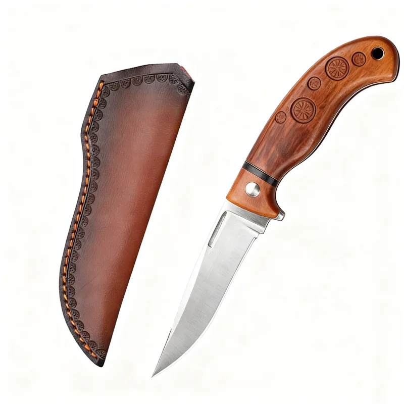 Bushcraft Knife Fixed - 22 cm Feste Klinge Messer Scheide