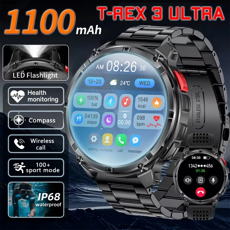 Compass Lensatic - Neue T-Rex3 Ultra 1100 mAh Batterie