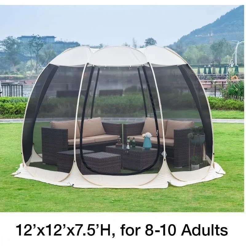 Emergency Mylar Tent - Bestseller 6-Seitiges Netz-Partyzelt Langlebiges Wasserdichtes Outdoor-Zelt