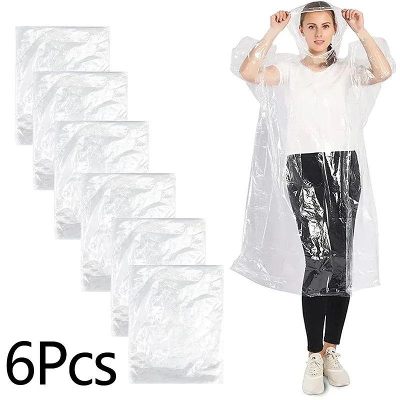 Emergency Poncho Rain - Wasserdichter Einweg-Regenmantel für Outdoor-Wandern, Bergreisen, Notfall,