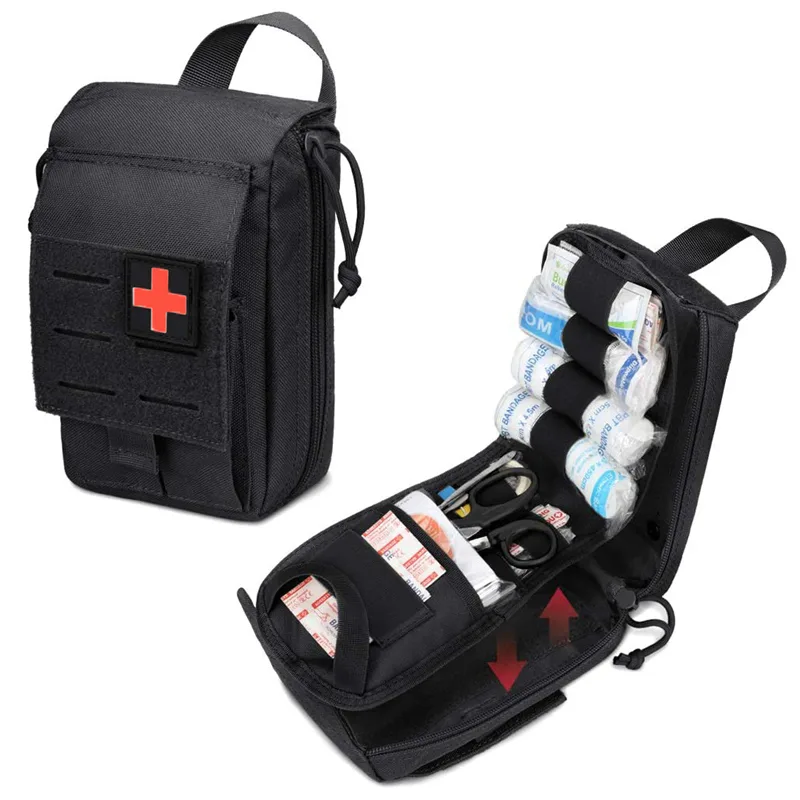 Bivy Bag Emergency - Taktische Molle Erste-Hilfe-Kit medizinische Tasche Notfall