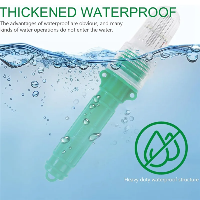 Signal Flare Kit - Förderung! Notfallsignale, 3-teilig, Marine-LED-Bootsfackeln, wasserdichtes Bootssicherheitsset