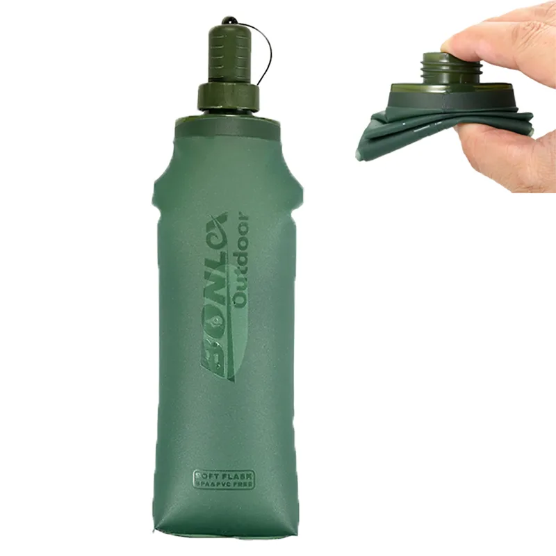 Water Bag Collapsible - 250 ml 500 ml faltbarer Wasserbeutel,