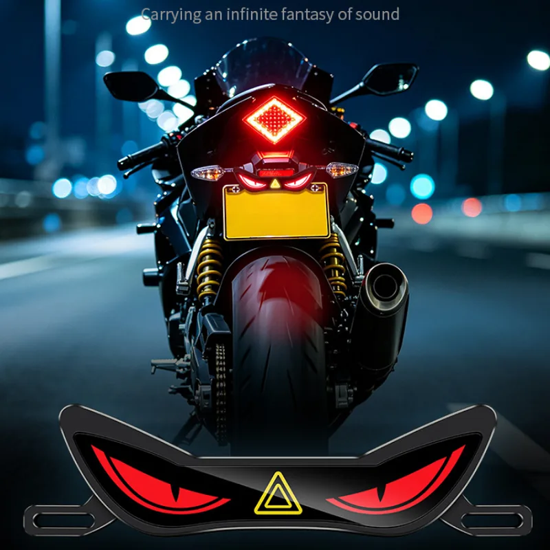 Sos Light Strobe - Motorrad DEMON EYE Ambientelicht LED Atmungsaktives