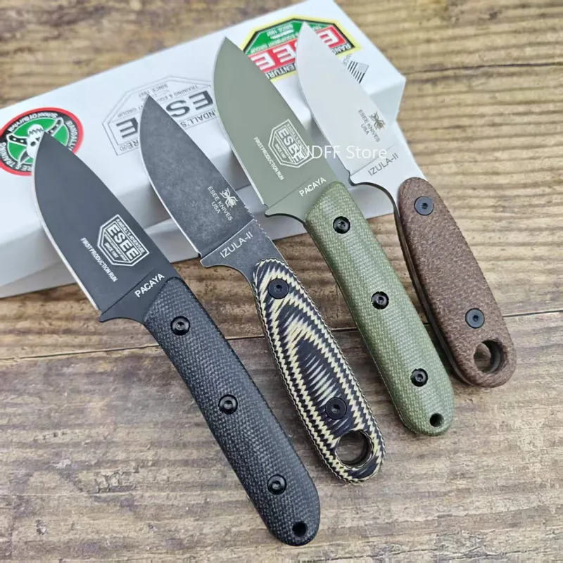 Bushcraft Knife Fixed - ESEE IZULA/ PACAYA Outdoor-Feststehendes Messer für