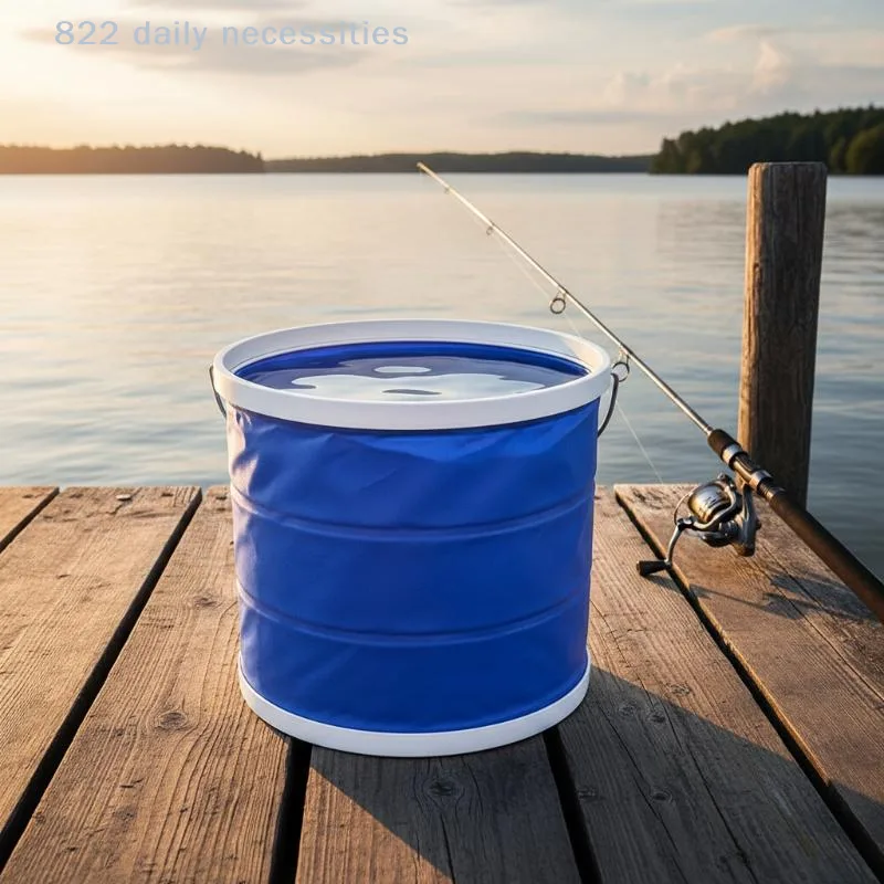 Water Bag Collapsible - 9L 13L Auto-Faltbarer Eimer aus Oxford-Gewebe,