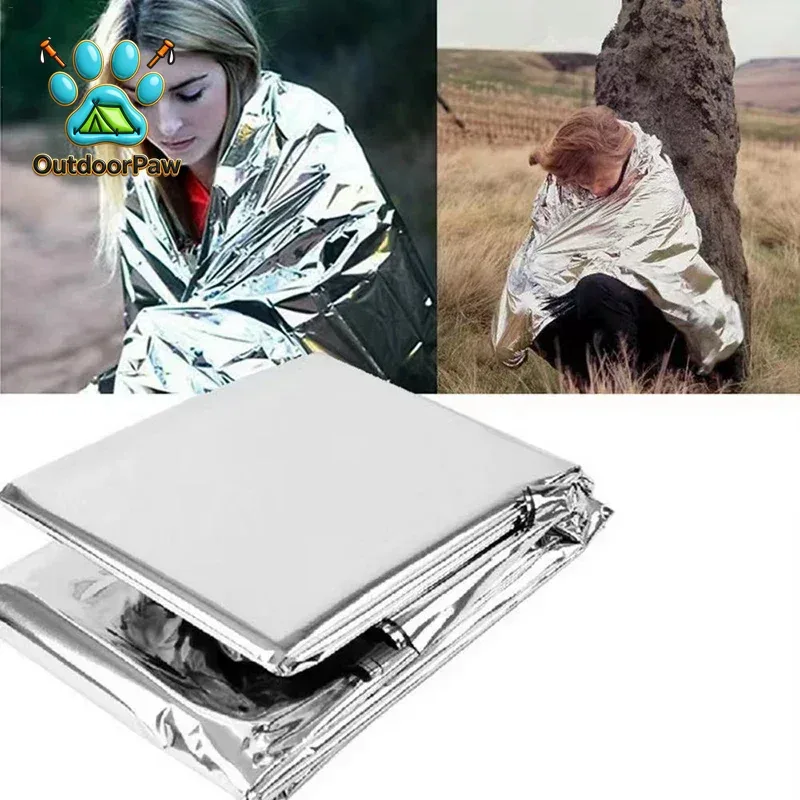 Survival Blanket Reflective - Reflektierende Notfall-Wärmedecke, 160 x 210 cm,