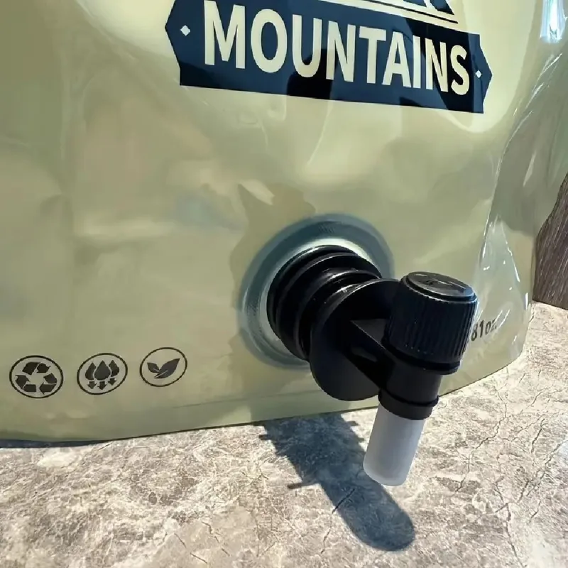 Water Bag Collapsible - Langlebiger 8L Wasserspeicherbeutel Wiederverwendbarer Tragbarer Zusammenklappbarer