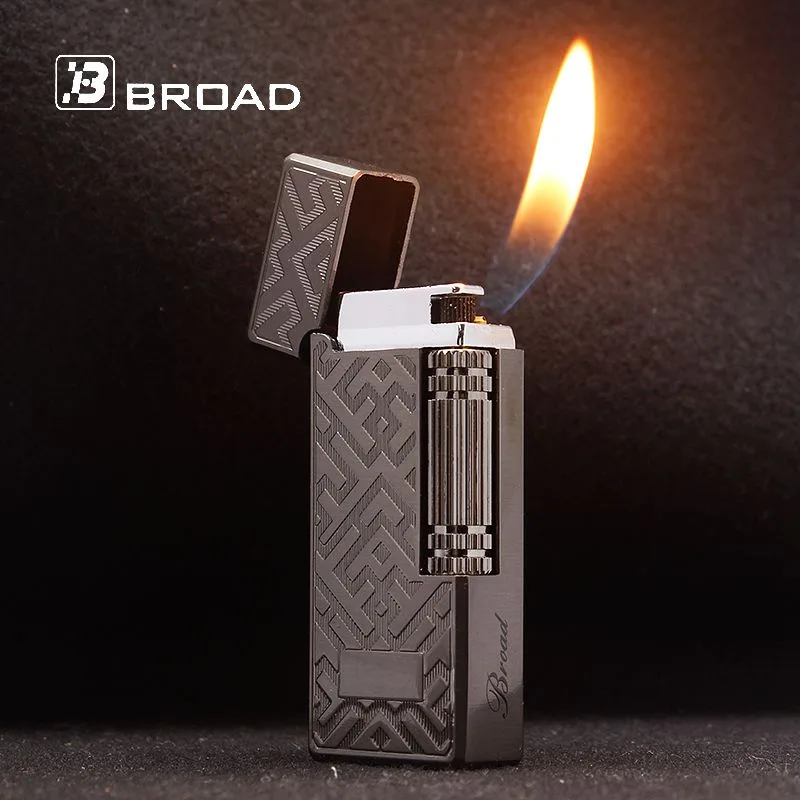 Fire Starting Kit - BROAD Flint Gas Feuerzeug Butan Side