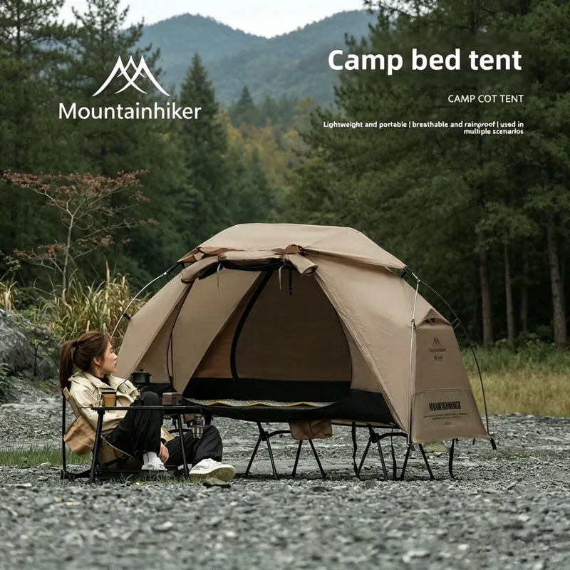 Emergency Mylar Tent - Mountainhiker Outdoor Camping-Bettzelt, leicht, tragbar, regenfest,