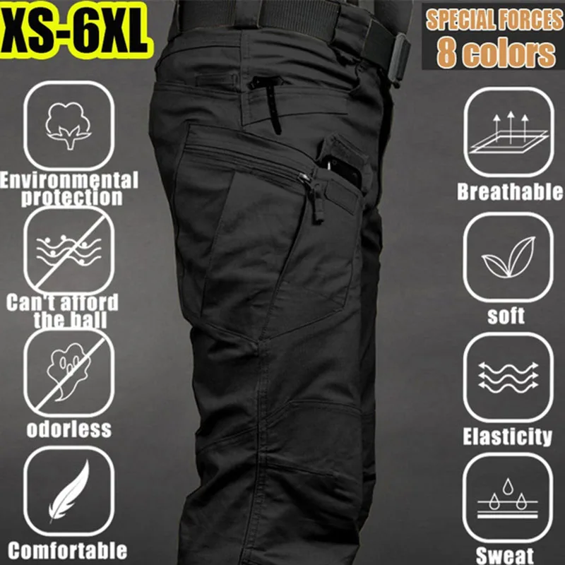 Fishing Kit Compact - Männer Taktische Cargo Hosen 6XL Plus