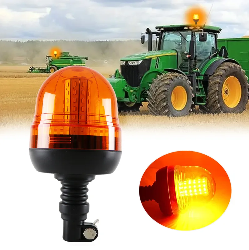 60 LED Bernsteinfarbenes Trakt – Sos Light Strobe Bewertung und Preis
