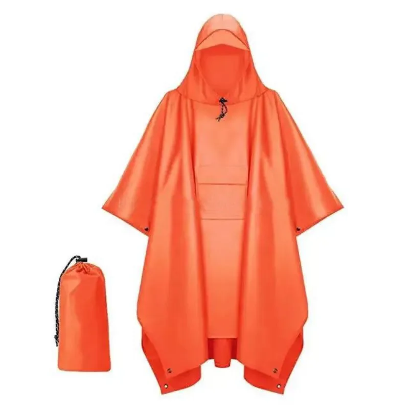 Outdoor 3-in-1-Militär-Regenma – Emergency Poncho Rain Bewertung und Preis