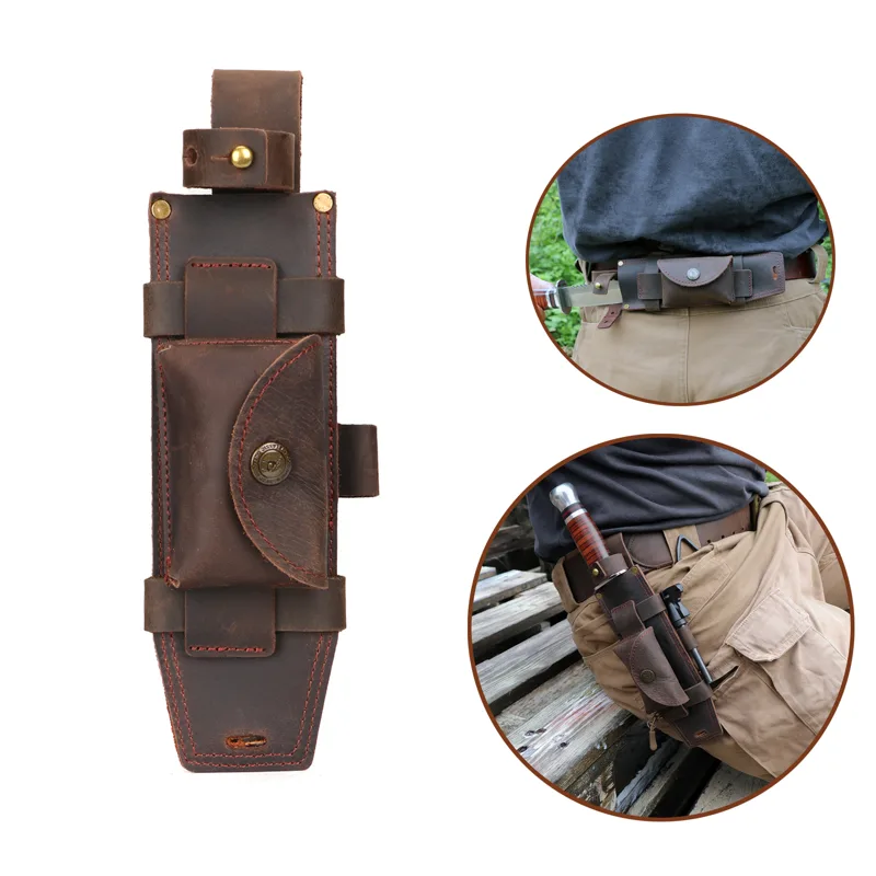 Tourbon Camping Ledermessersch – Bushcraft Knife Fixed Bewertung und Preis