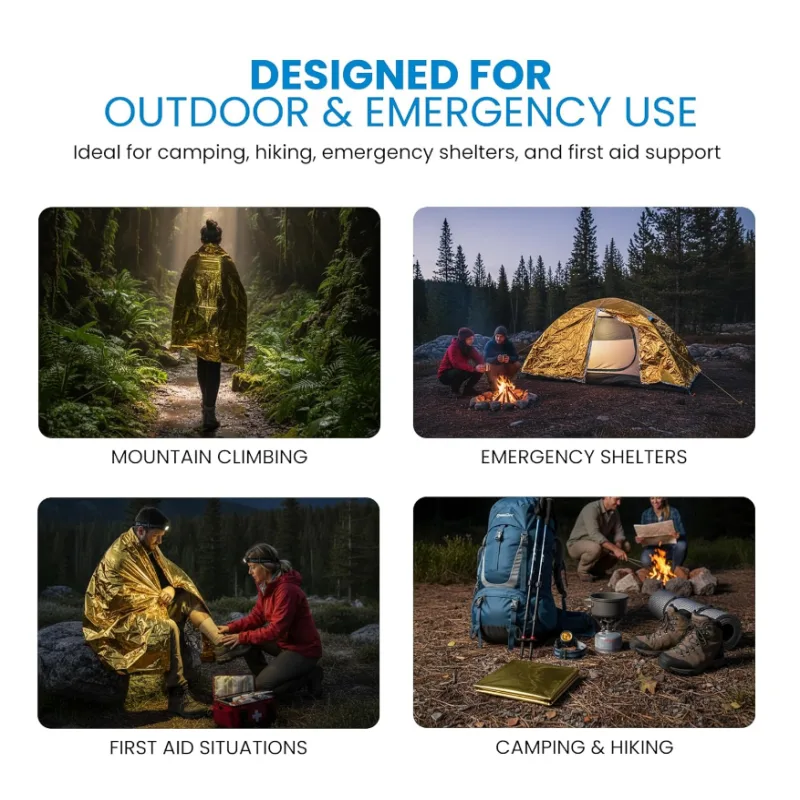 10er-Pack Goldene Reflektieren – Survival Blanket Reflective Bewertung und Preis