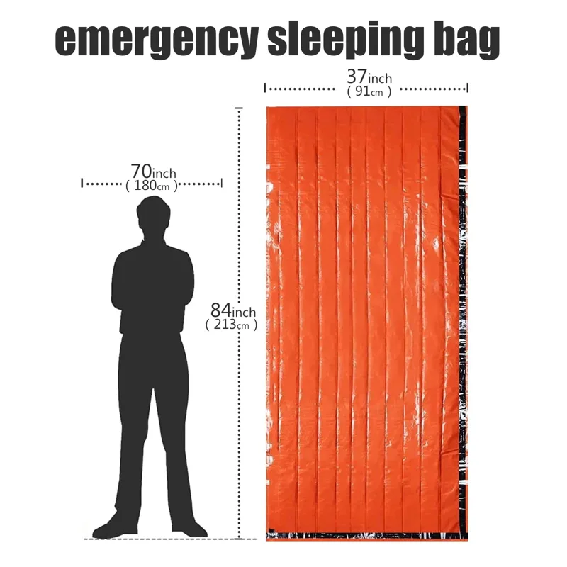 1–5 Stück Notfallschlafsäcke,  – Bivy Bag Emergency Bewertung und Preis