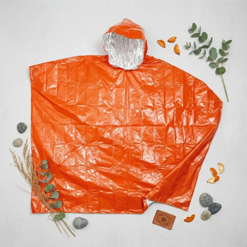 Regenponcho mit Kapuze, winddi – Emergency Poncho Rain Bewertung und Preis