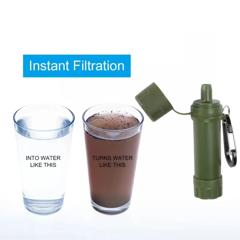 Mini Mini Wasser Filter Stroh  – Water Purification Straw Bewertung und Preis