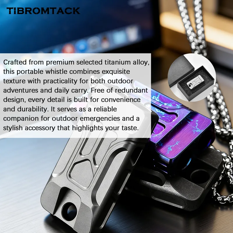 TIBROMTACK GR5 Titan-Notfallpf – Emergency Whistle Loud Bewertung und Preis