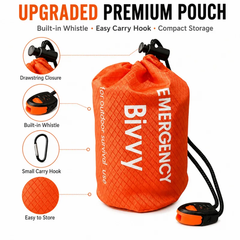2er-Pack Notfall-Schlafsack, P – Bivy Bag Emergency Bewertung und Preis
