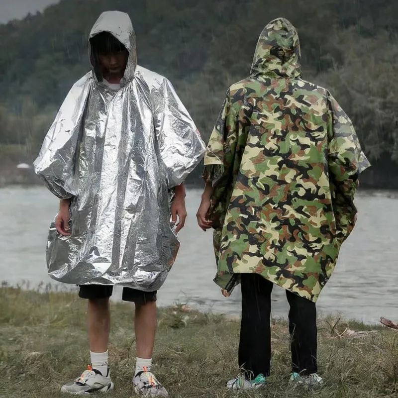 1 Stück/2 Stück/4 Stück Notfal – Emergency Poncho Rain Bewertung und Preis