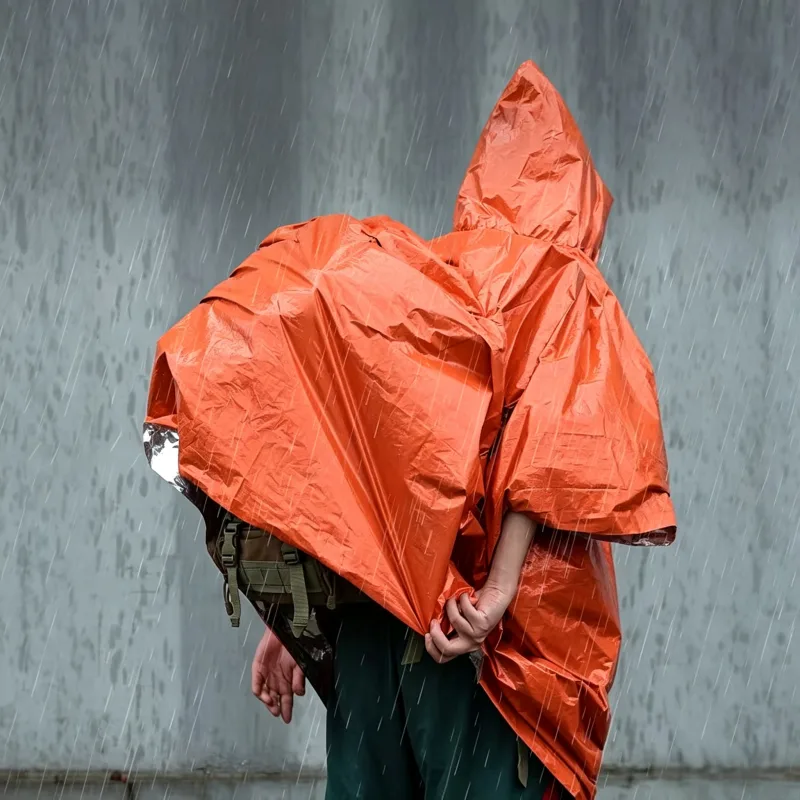 1 Stück/2 Stück/4 Stück Notfal – Emergency Poncho Rain Bewertung und Preis