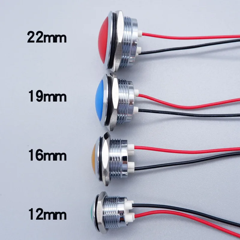 Metall-LED-Anzeigeleuchte, 12  – Signal Panel Orange Bewertung und Preis