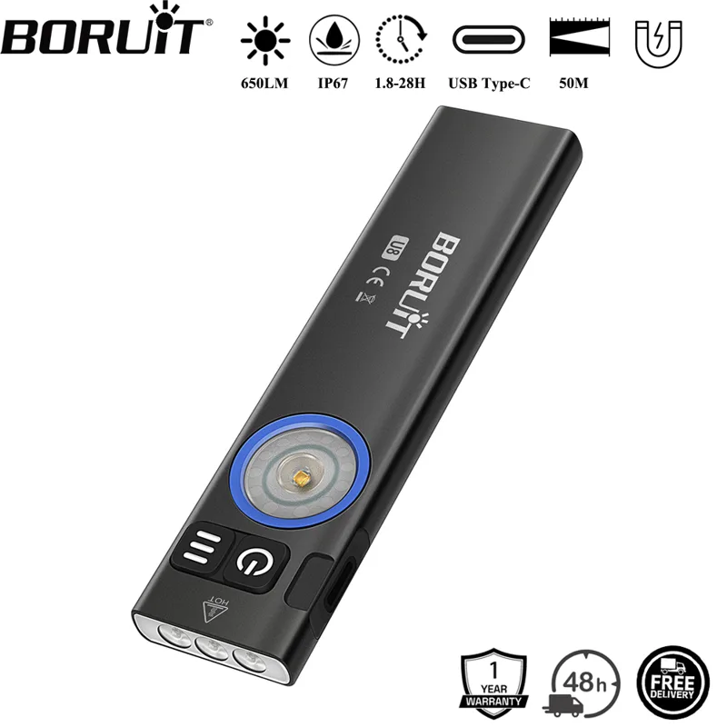 BORUiT U8 650LM EDC LED-Tasche – Fishing Kit Compact Bewertung und Preis