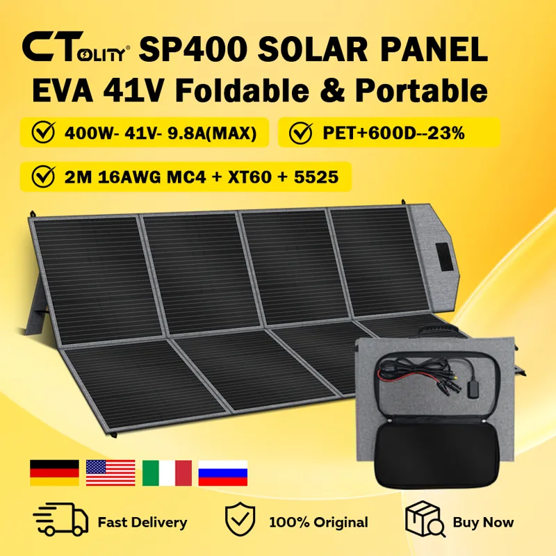 CTOLITY SP400 Tragbares Solarp – Solar Emergency Charger Bewertung und Preis