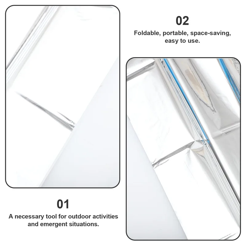 2 Stück Notfall-Überlebens-Wär – Survival Blanket Reflective Bewertung und Preis