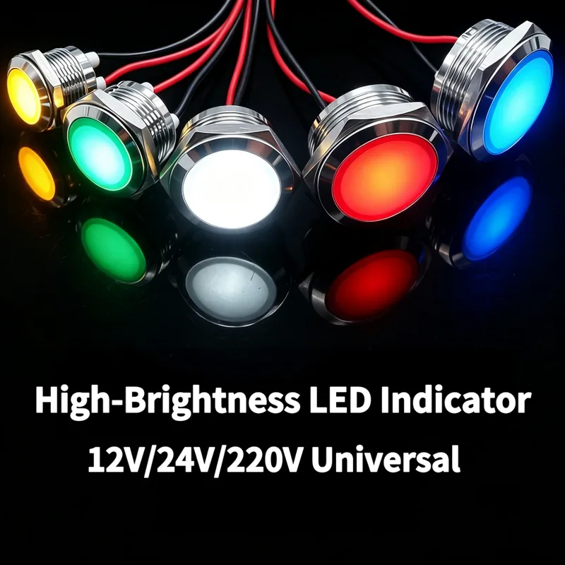 Metall-LED-Anzeigeleuchte 12mm – Signal Panel Orange Bewertung und Preis