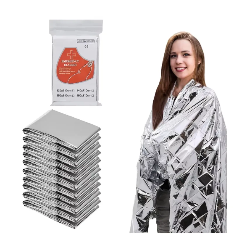 Tragbare Leichte Aluminiumfoli – Survival Blanket Reflective Bewertung und Preis