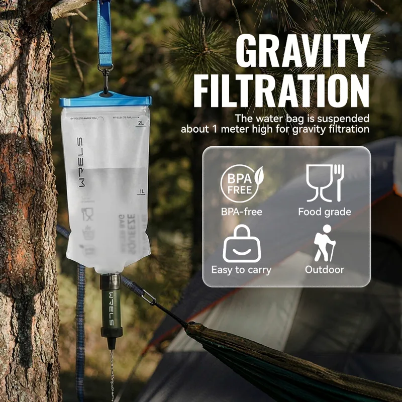 WRELS Outdoor-Wasserreiniger H – Water Purification Straw Bewertung und Preis