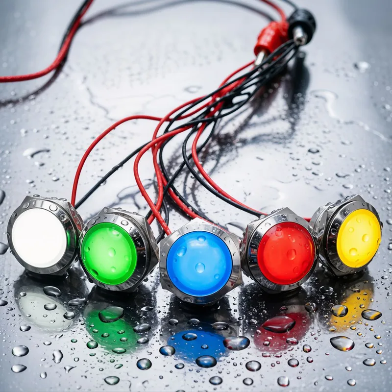 Metall-LED-Anzeigelampe 12mm 1 – Signal Panel Orange Bewertung und Preis