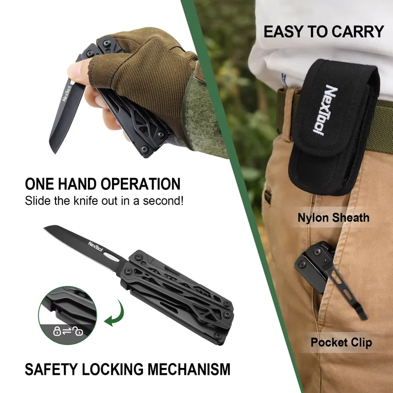 Nextool Black Knight 11-in-1 K – Multi Tool Plier Bewertung und Preis
