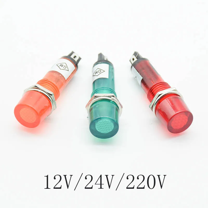 5 Stücke 220 V 12 V 24 V DC Mo – Signal Panel Orange Bewertung und Preis
