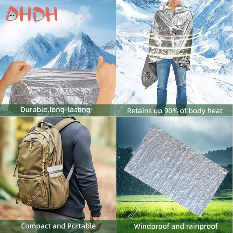 Notfall-Thermodecke, 5/10/20 S – Survival Blanket Reflective Bewertung und Preis