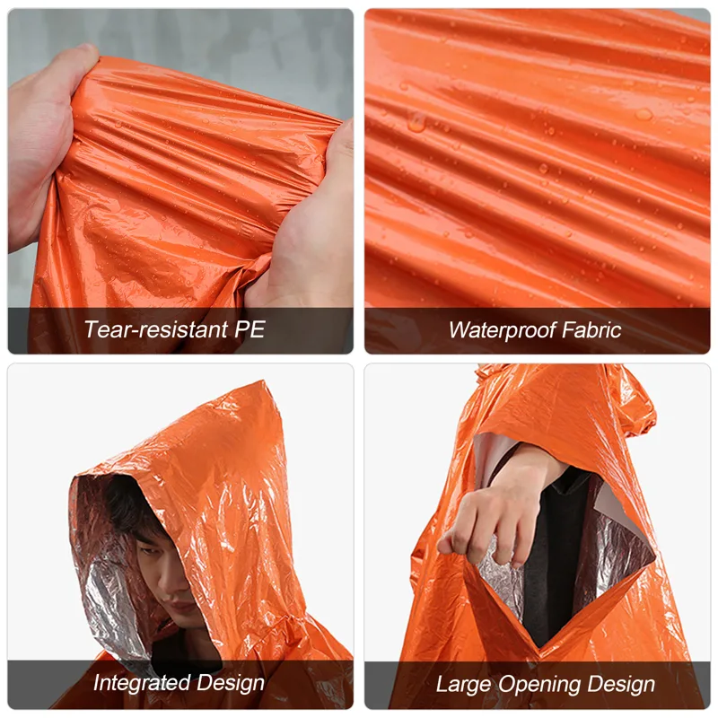 3-in-1 Thermo-Notfall-Regenpon – Emergency Poncho Rain Bewertung und Preis