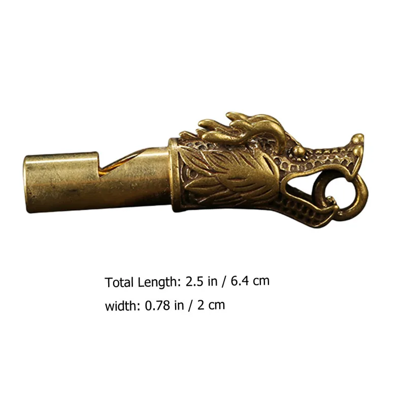 Kupfer-Drachenmuster Laute Übe – Emergency Whistle Loud Bewertung und Preis