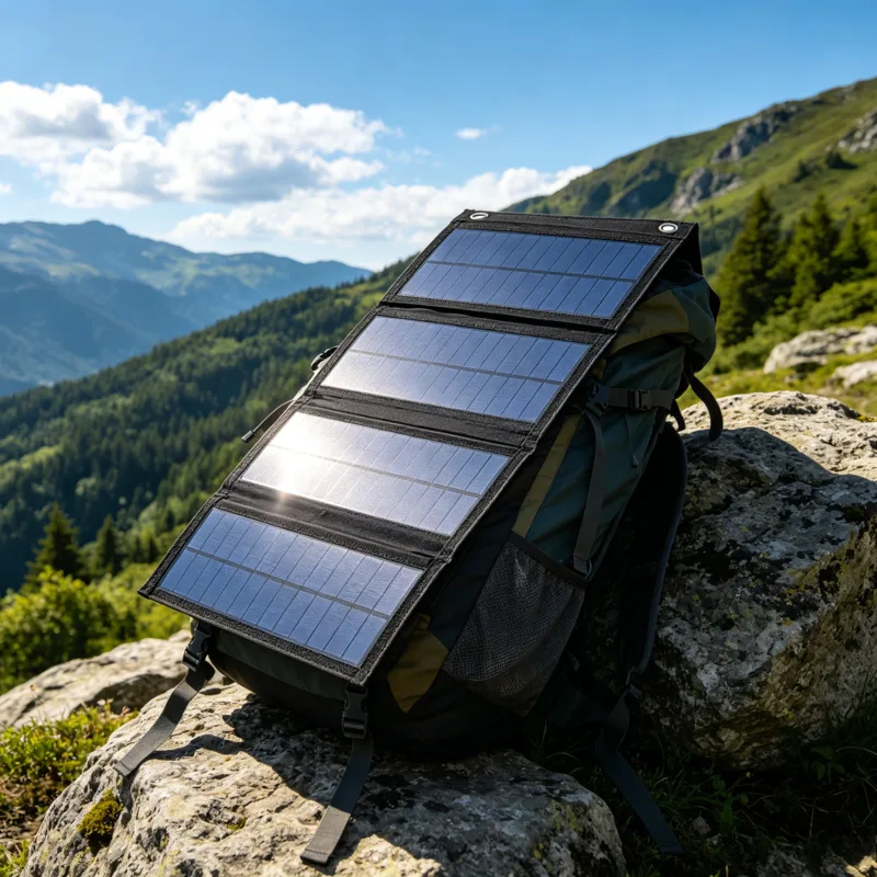Rucksack-Tragbares Faltbares W – Solar Emergency Charger Bewertung und Preis