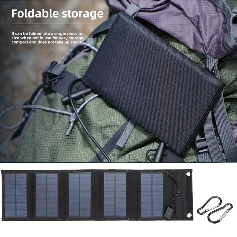Rucksack-Tragbares Faltbares W – Solar Emergency Charger Bewertung und Preis