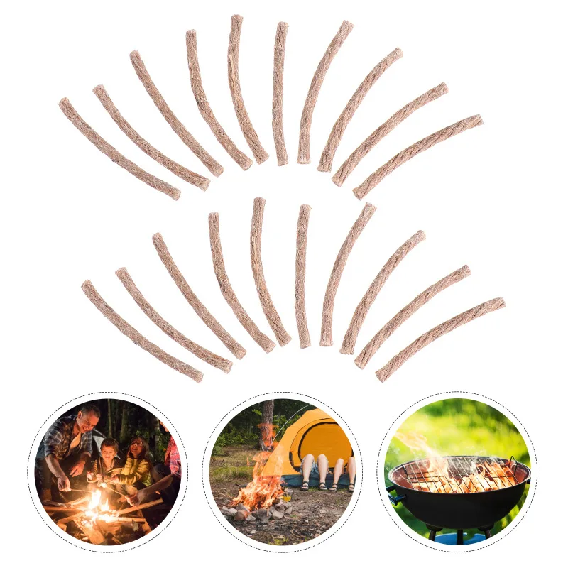 10Pcs Überleben Docht Hanf Sch – Fire Starting Kit Bewertung und Preis