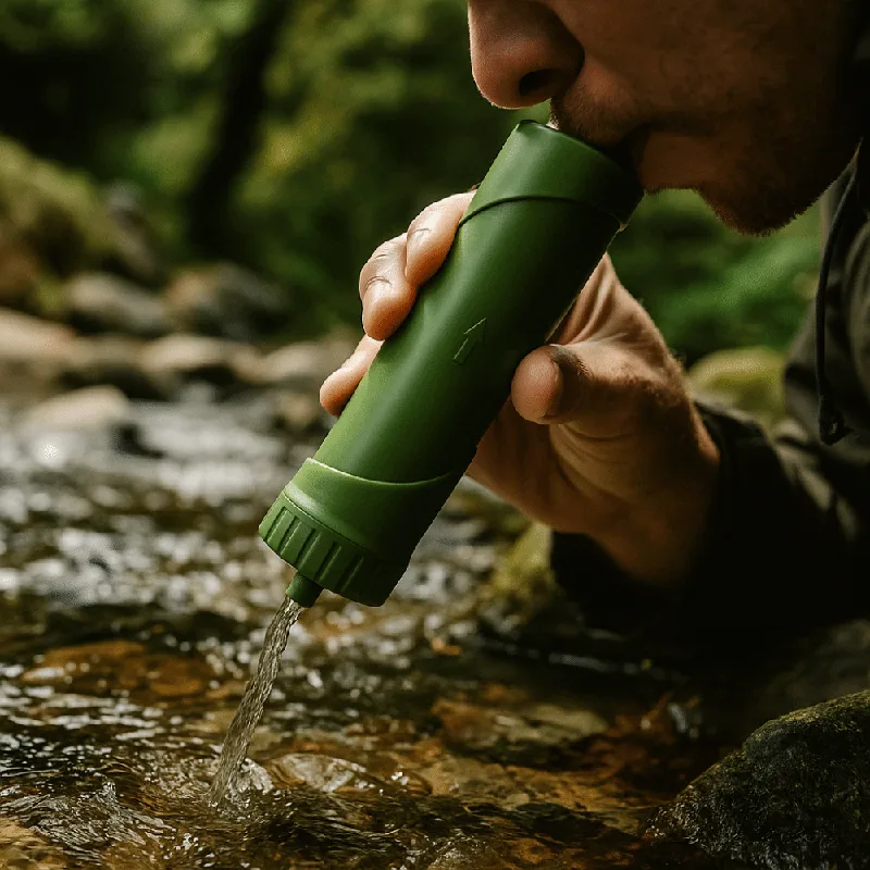 ABS Outdoor Mini-Wasserfilter- – Water Purification Straw Bewertung und Preis