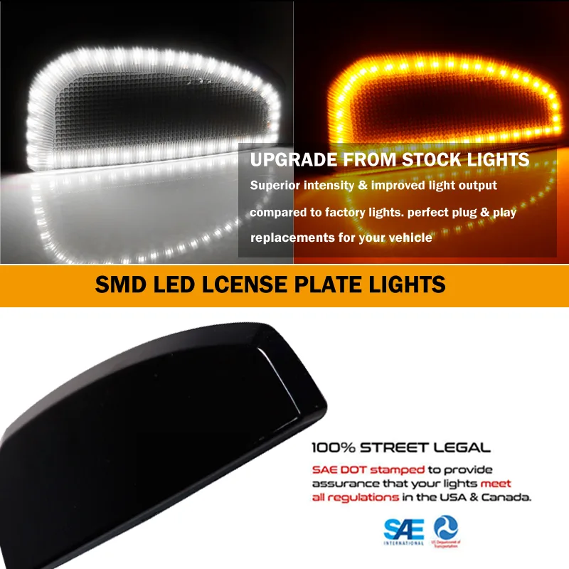 2 stücke Switchback LED Seite  – Signal Panel Orange Bewertung und Preis
