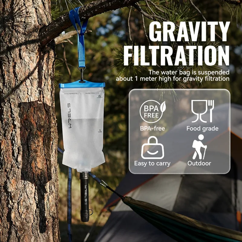 WRELS Outdoor-Wasserreiniger,  – Water Purification Straw Bewertung und Preis