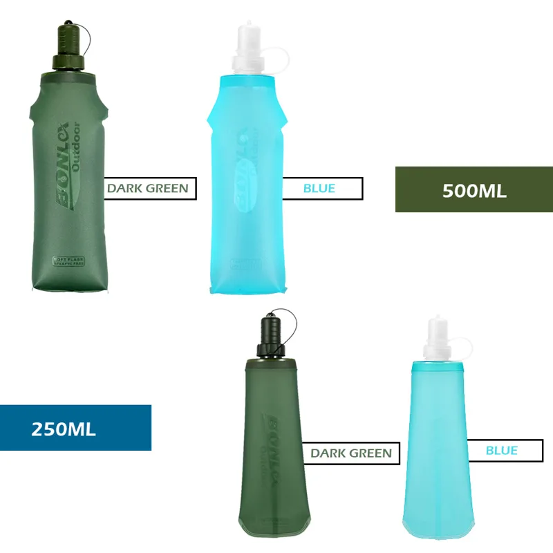 250 ml 500 ml faltbarer Wasser – Water Bag Collapsible Bewertung und Preis