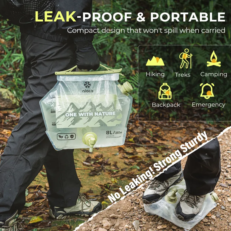 8L ALOCS Camping-Wasserblase,  – Water Bag Collapsible Bewertung und Preis